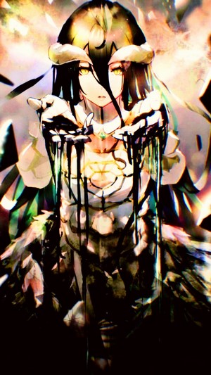 Overlord (anime), Albedo (OverLord), succubus HD Phone Wallpaper | Rare ...