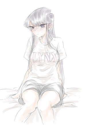 Komi Shouko from Komi Can't Communicate fan art