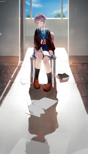 Nagato Yuki from The Melancholy of Haruhi Suzumiya