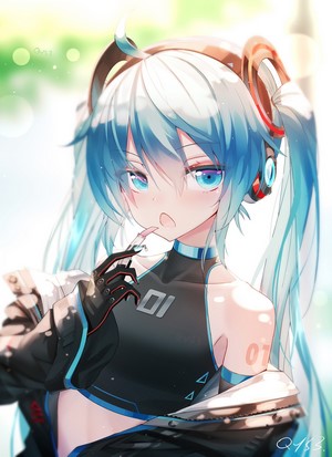 Hatsune Miku from Vocaloid