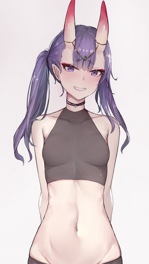 Oni girl with twintails from Fate/Grand Order