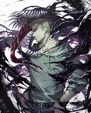 Eddie Brock and Venom from Marvel Comics