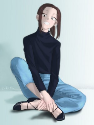 Onemine Nene from Komi Can't Communicate fan art