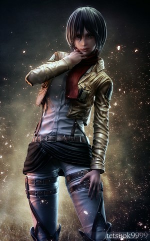 Mikasa Ackerman from Shingeki no Kyojin
