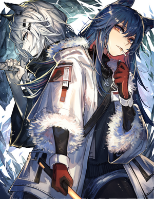 Lappland and Texas from Arknights