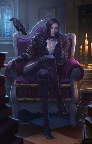 Yennefer of Vengerberg from The Witcher 3