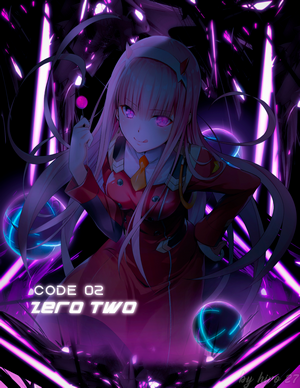 Zero Two from Darling in the FranXX