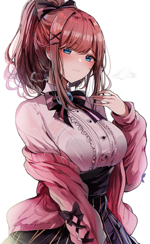 Suzuhara Lulu Portrait Digital Art