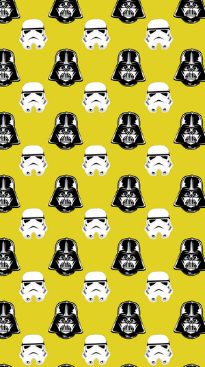 Darth Vader and Stormtrooper pattern from Star Wars
