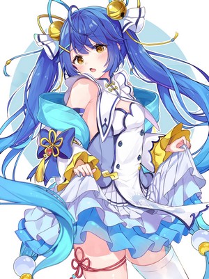 Amamiya Kokoro from Nijisanji anime artwork