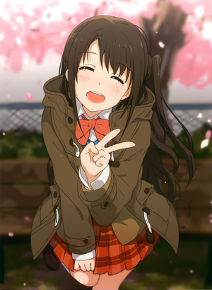Shimamura Uzuki from THE IDOLM@STER Cinderella Girls