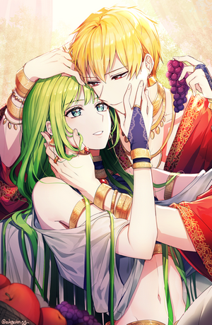 Enkidu and Gilgamesh from Fate/Grand Order