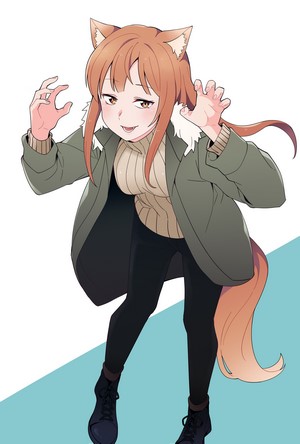 Holo from Spice and Wolf fan art