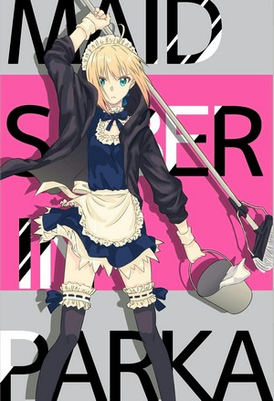 Saber Arturia Pendragon Maid Outfit Fan Art