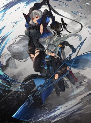 Skadi and Grani from Arknights