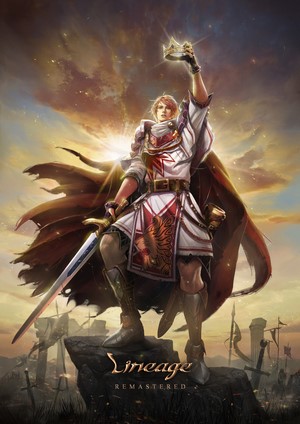 Lineage Remastered: Knight Holding a Crown