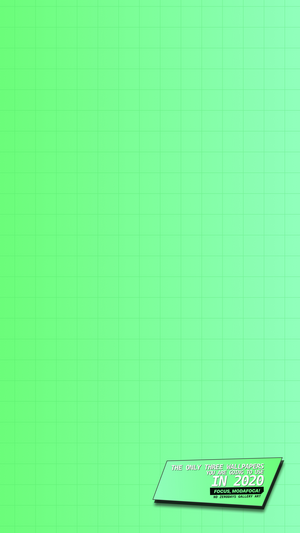 Minimalist grid wallpaper with text overlay