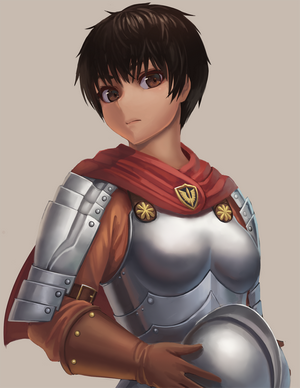 Casca from Berserk wearing armor