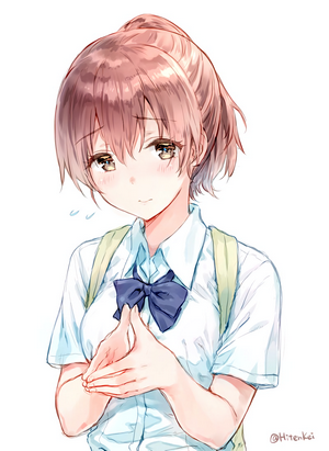 Shouko Nishimiya from Koe no Katachi fan art