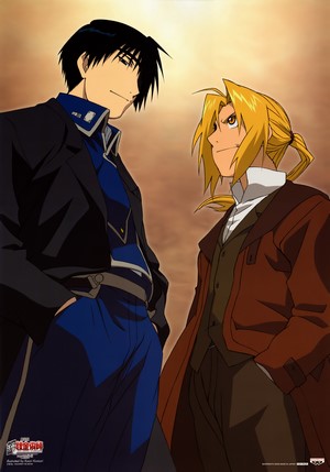 Roy Mustang and Edward Elric from Fullmetal Alchemist