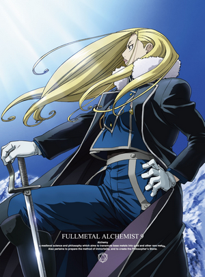 Olivier Mira Armstrong from Fullmetal Alchemist