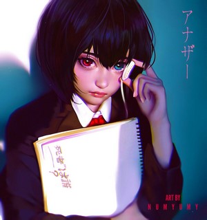 Misaki Mei from Another fan art