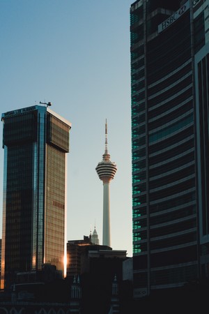 Kuala Lumpur skyline with Menara KL Tower