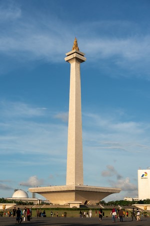 Monumen Nasional (Monas) in Jakarta, Indonesia