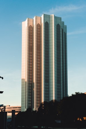 Tall skyscraper in Kuala Lumpur, Malaysia