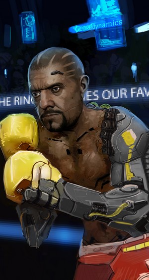 Cyborg Boxer from Elite: Dangerous