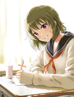 Nagayoshi Subaru from Shiokazunoko illustration