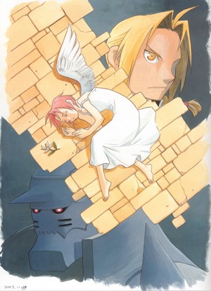 Nina Tucker and Alphonse Elric from Fullmetal Alchemist