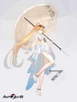 Anime girl in swimsuit from Forever 7th Capital