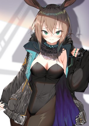 Amiya from Arknights in Bunny Suit