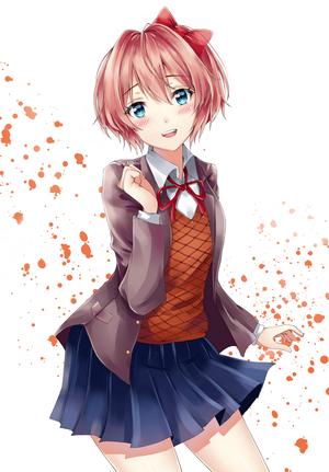 Sayori from Doki Doki Literature Club