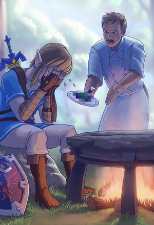 Link Reacts to Gordon Ramsay's Dish