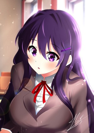 Yuri from Doki Doki Literature Club