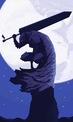 Guts in Berserker Armor from Berserk