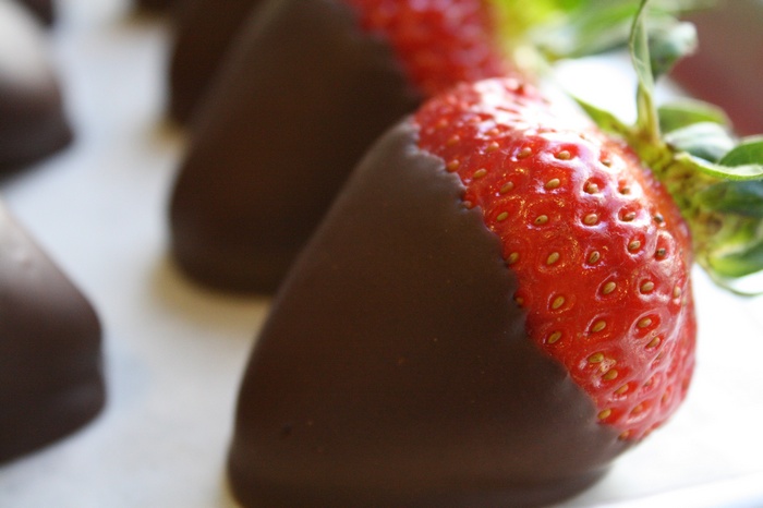 Chocolate dipped strawberries
