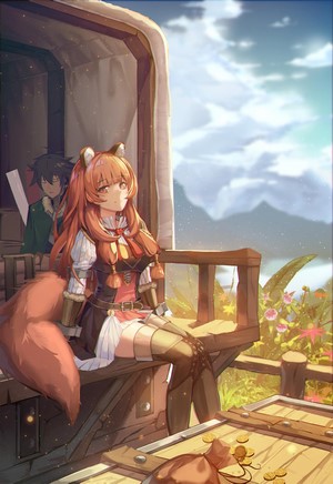 Raphtalia and Naofumi from The Rising of the Shield Hero