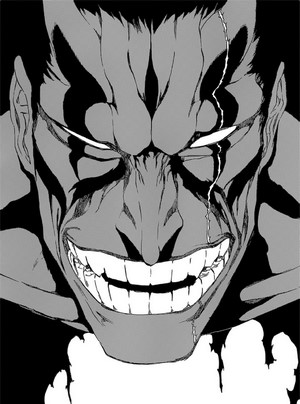 Zaraki Kenpachi from Bleach manga portrait