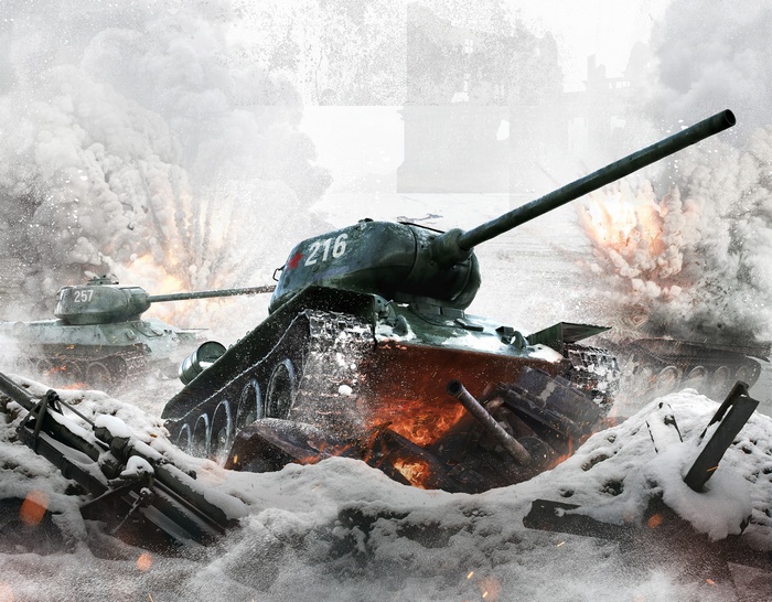4K, 2018, Action, T-34, Russian movie
