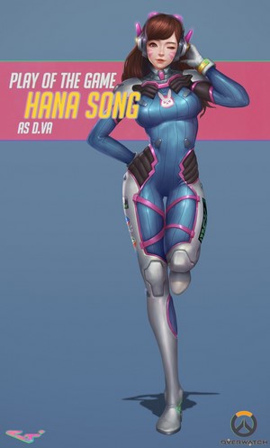 Hana Song as D.Va from Overwatch