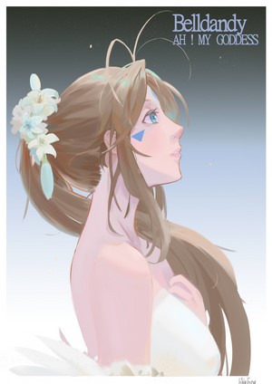 Belldandy from Ah! My Goddess fan art