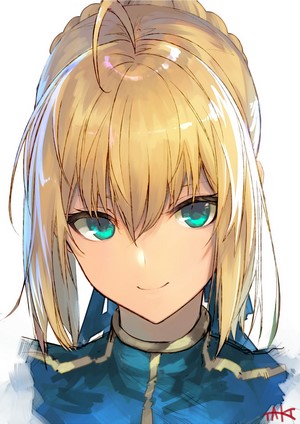 Arturia Pendragon from Fate Series