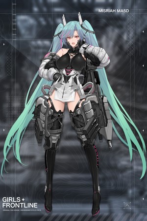 Misriah MA5D from Girls Frontline