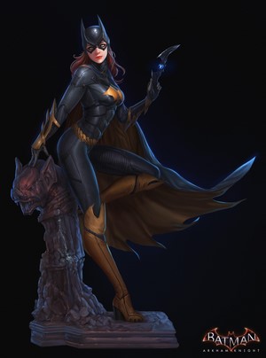 Batgirl from Batman: Arkham Knight by Yong Jun Park