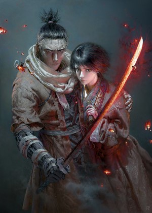 Sekiro: Shadows Die Twice artwork by Ruan Jia