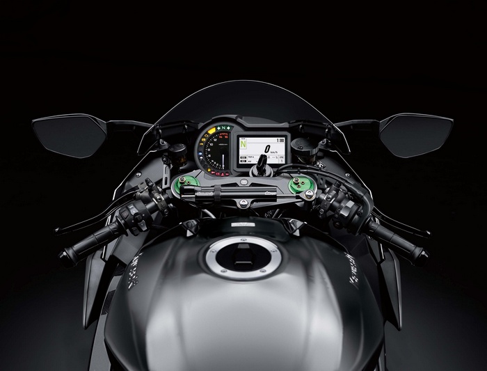 2019 Kawasaki Ninja H2 Motorcycle Dashboard