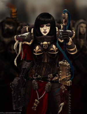 Sister of Battle from Warhammer 40,000